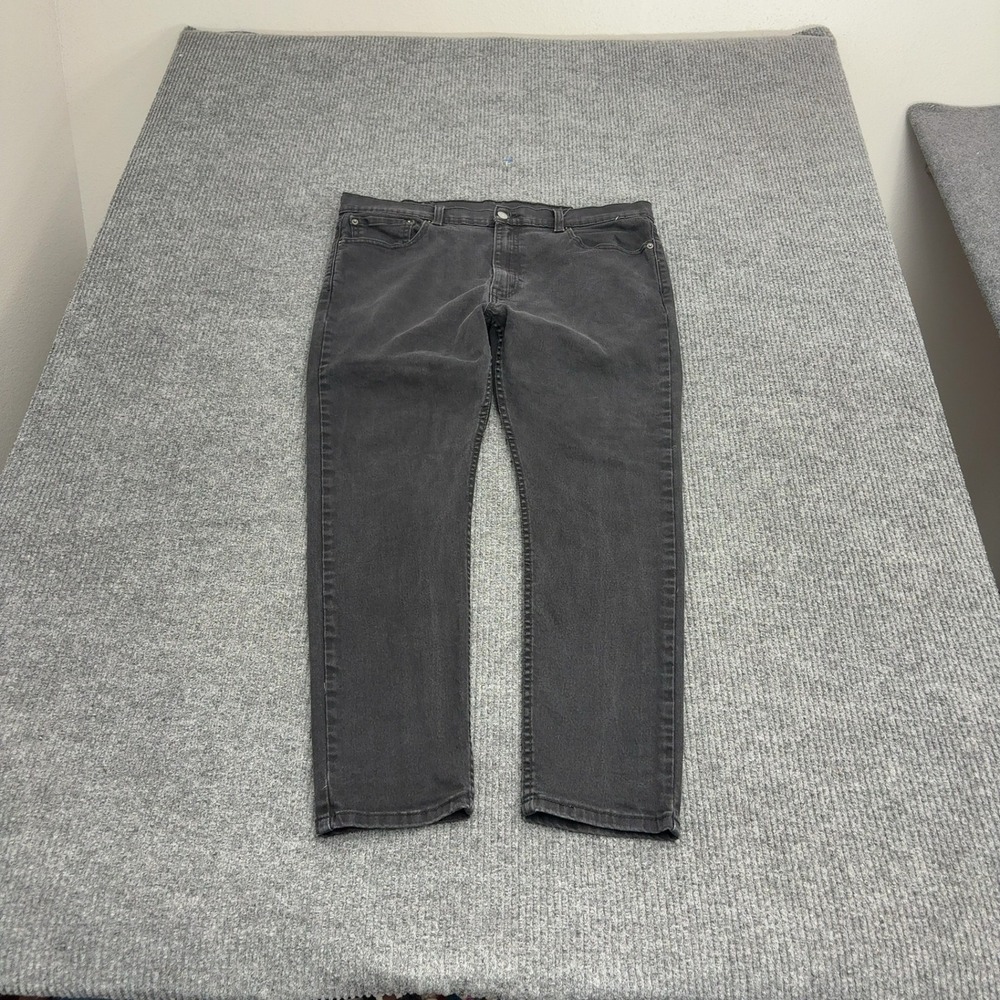 Levis 512 Jeans Mens 38x30 Black Cotton Stretch Slim Taper Casual Classic